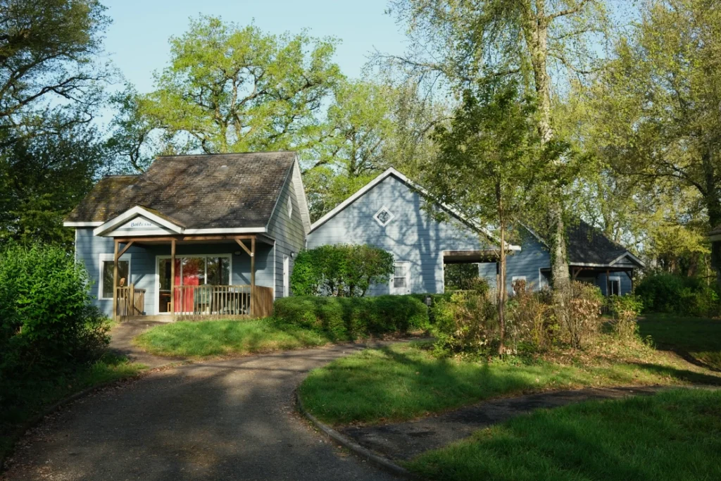 Chalet Belle Vue au Camping Parc de Vaux en Mayenne
