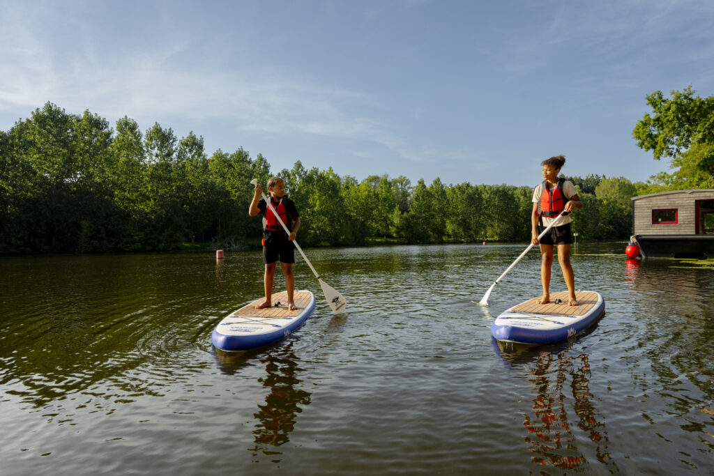 Paddling en Les Refuges du Halage